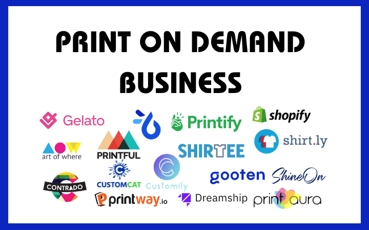 Print on demand business